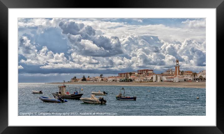 Calahonda Framed Mounted Print by DiFigiano Photography
