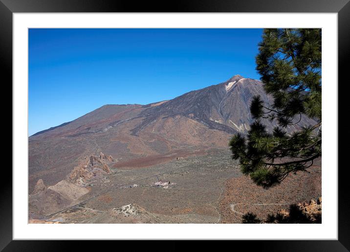 Mount Teide Tenerife Framed Mounted Print by Phil Crean