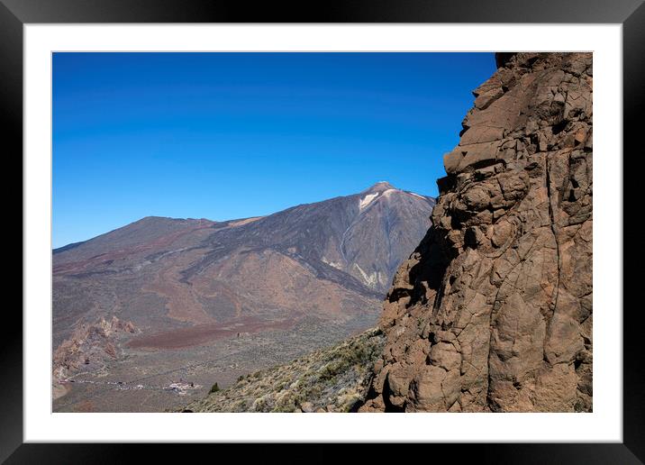 Mount Teide Tenerife Framed Mounted Print by Phil Crean