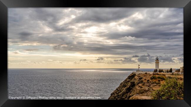 Cabo Sacratif Lighthouse Framed Print by DiFigiano Photography