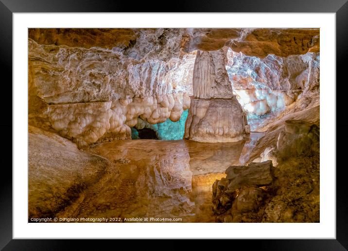 Cave of Wonders Framed Mounted Print by DiFigiano Photography
