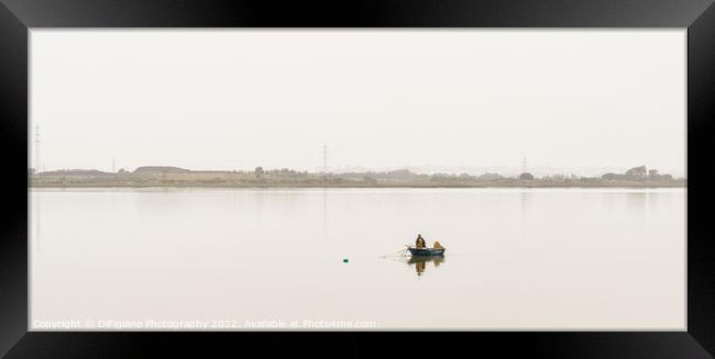 Working the Odiel River Framed Print by DiFigiano Photography