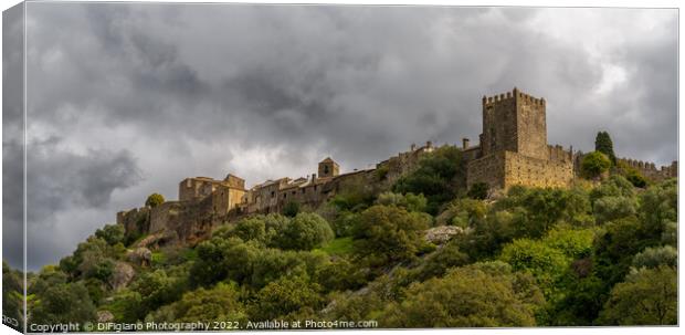 Castillo de Castellar de la Frontera Canvas Print by DiFigiano Photography