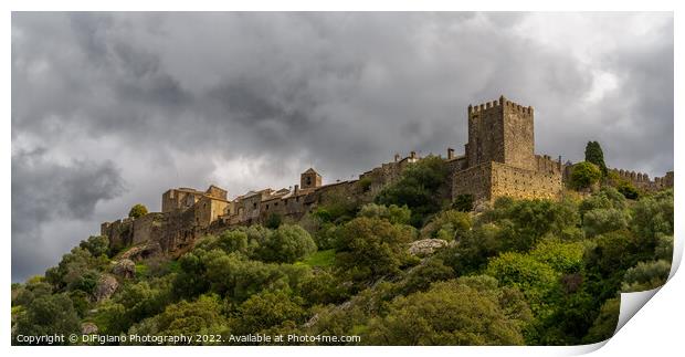 Castillo de Castellar de la Frontera Print by DiFigiano Photography