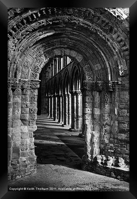 Jedburgh Abbey Framed Print by Keith Thorburn EFIAP/b