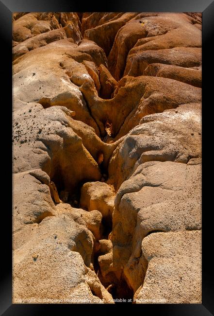 Erosion Framed Print by DiFigiano Photography