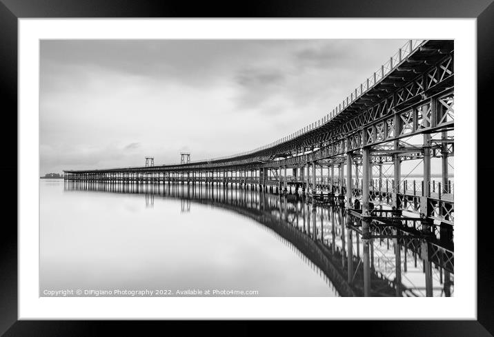 Rio Tinto Pier Framed Mounted Print by DiFigiano Photography