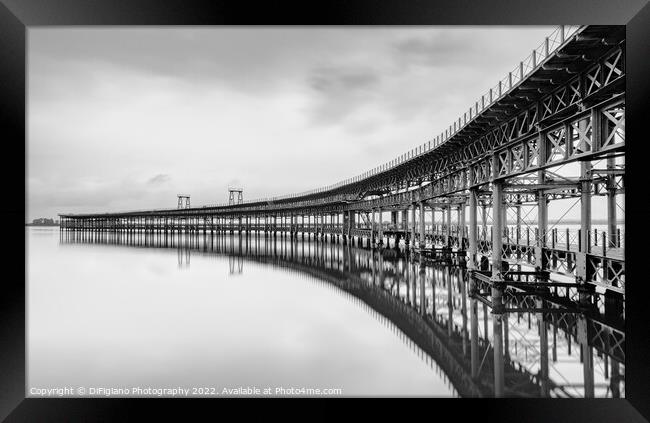 Rio Tinto Pier Framed Print by DiFigiano Photography
