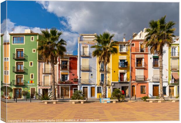 Villajoyosa Canvas Print by DiFigiano Photography