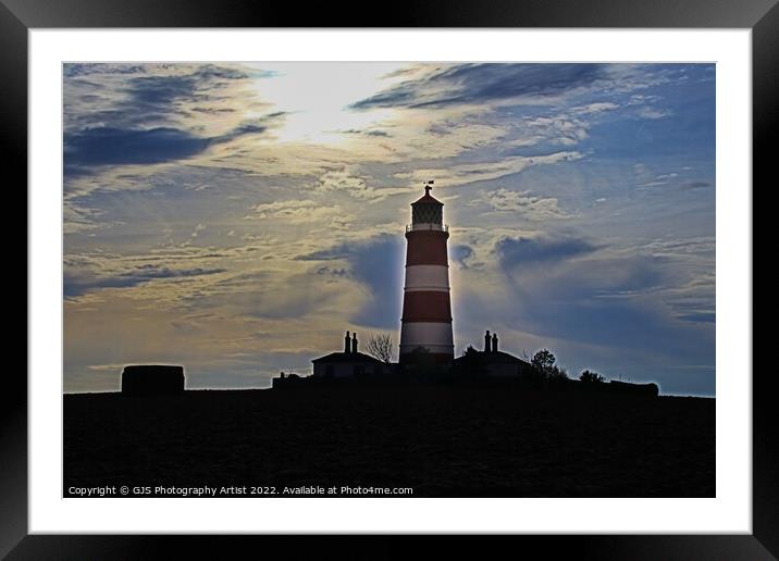 Lighting the Lighthouse Framed Mounted Print by GJS Photography Artist