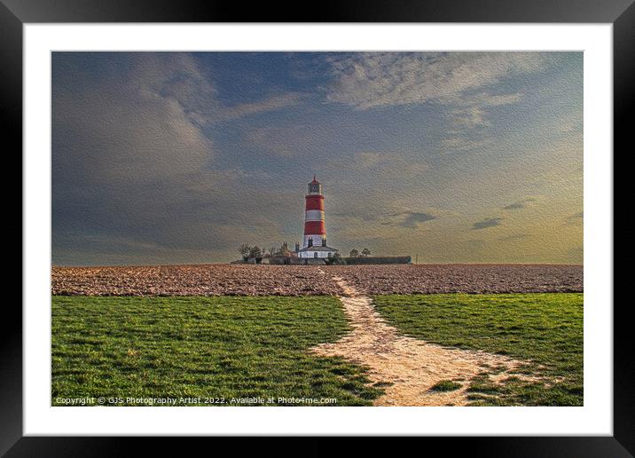 Path to the Lighthouse Framed Mounted Print by GJS Photography Artist