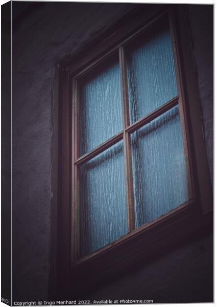 The classic wooden window Canvas Print by Ingo Menhard