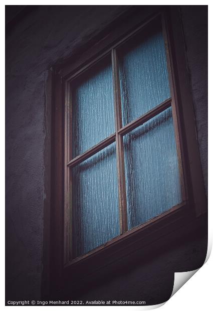 The classic wooden window Print by Ingo Menhard