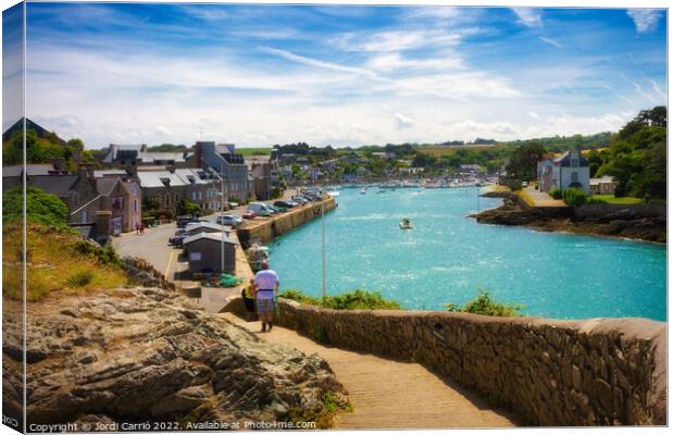 Majestic Landscape of Brittany - C1506-1565-GLA Canvas Print by Jordi Carrio