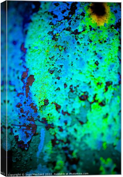 Neon rust Canvas Print by Ingo Menhard