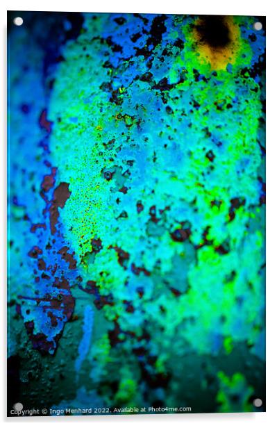 Neon rust Acrylic by Ingo Menhard