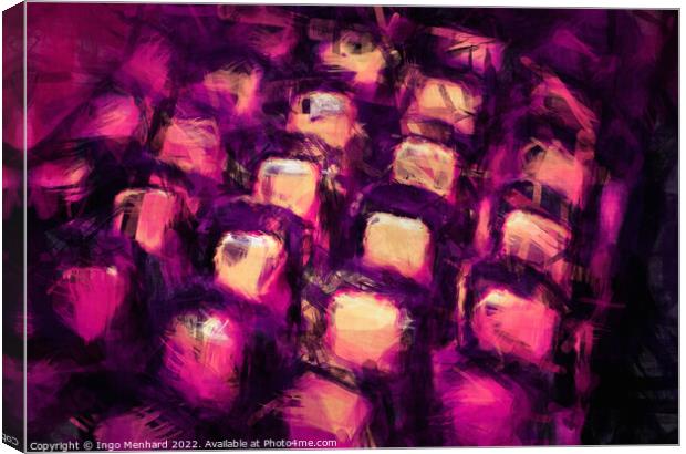 Purple cinema Canvas Print by Ingo Menhard