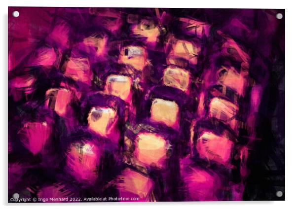 Purple cinema Acrylic by Ingo Menhard