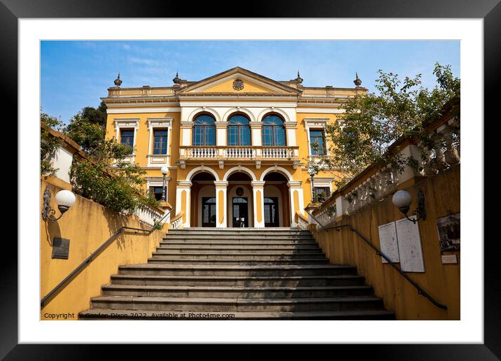 Garibaldi Palace - Curitiba, Brazil Framed Mounted Print by Gordon Dixon