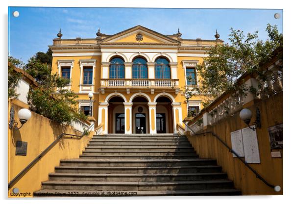 Garibaldi Palace - Curitiba, Brazil Acrylic by Gordon Dixon
