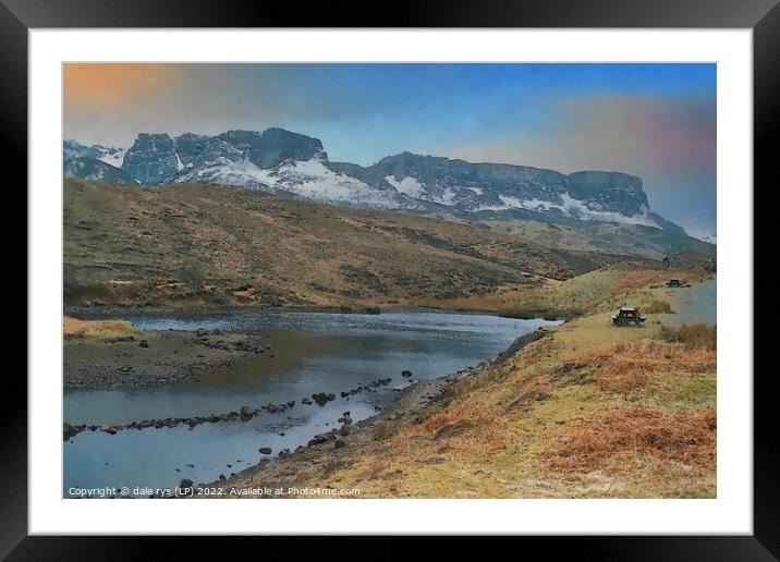 MAGIC ON SKYE Framed Mounted Print by dale rys (LP)