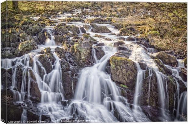 Swallow Falls Canvas Print by Edward Kilmartin