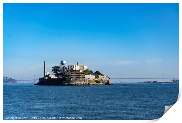Alcatraz Island Print by Chris North