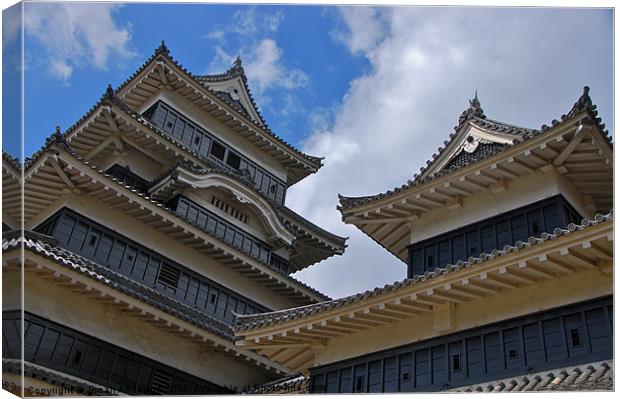 Majestic Matsumoto Castle Canvas Print by Jonah Anderson Photography