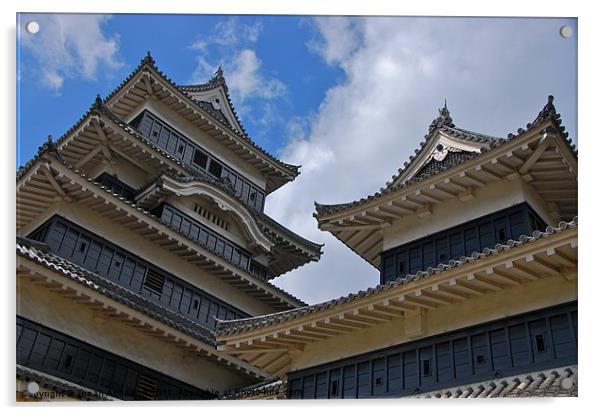 Majestic Matsumoto Castle Acrylic by Jonah Anderson Photography