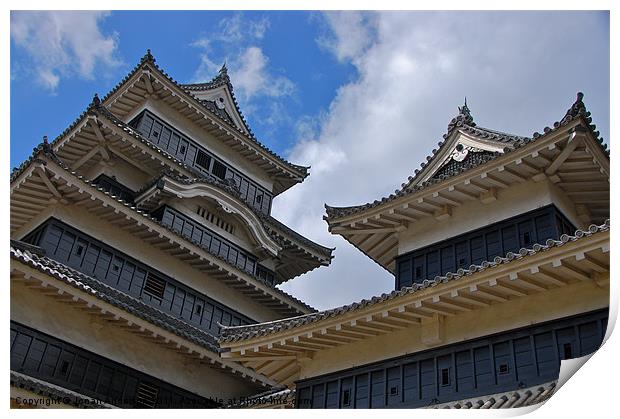 Majestic Matsumoto Castle Print by Jonah Anderson Photography