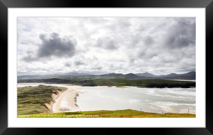 Five finger strand Donegal Framed Mounted Print by jim Hamilton