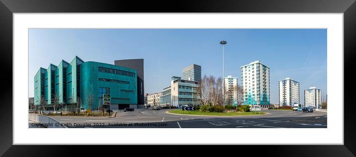 Brook Hill Roundabout, Sheffield Framed Mounted Print by Keith Douglas