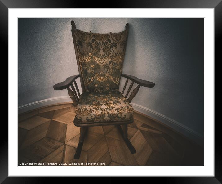 The boss seat Framed Mounted Print by Ingo Menhard