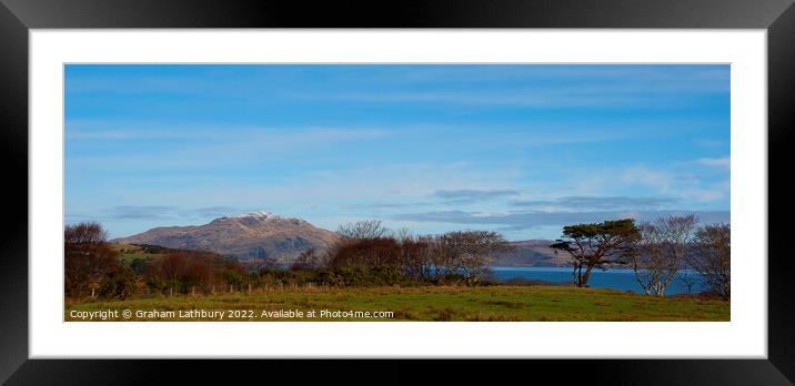 Ardnamurchan Framed Mounted Print by Graham Lathbury