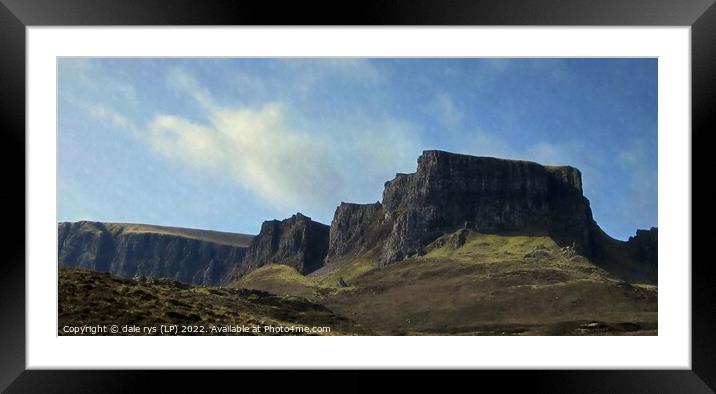 QUIRAING 2 Framed Mounted Print by dale rys (LP)
