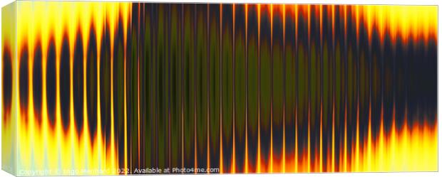 Sound waves Canvas Print by Ingo Menhard
