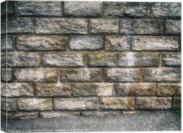 Another brick wall Canvas Print by Ingo Menhard