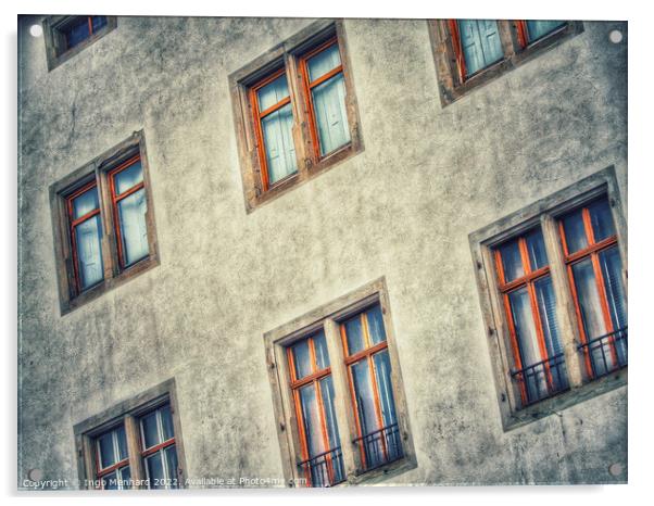 Different windows Acrylic by Ingo Menhard