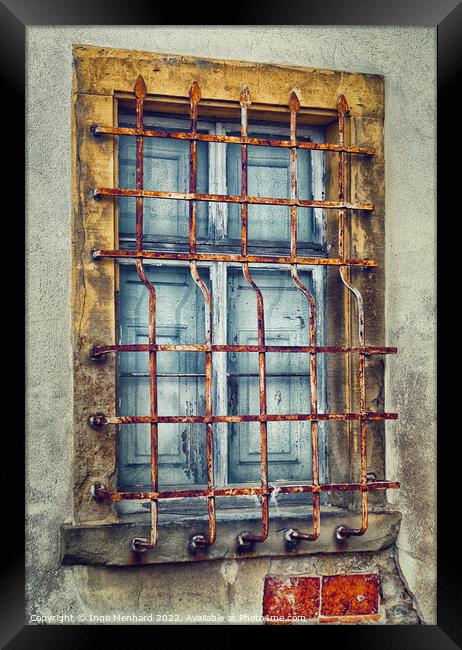 Window stronghold Framed Print by Ingo Menhard
