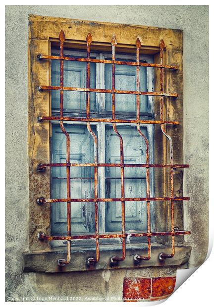 Window stronghold Print by Ingo Menhard