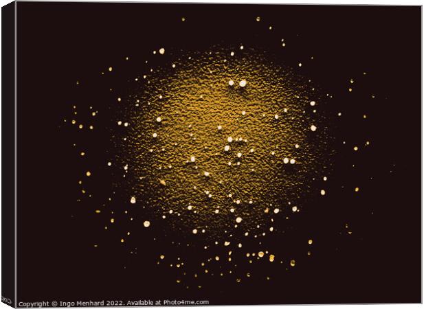 A sun with stars Canvas Print by Ingo Menhard