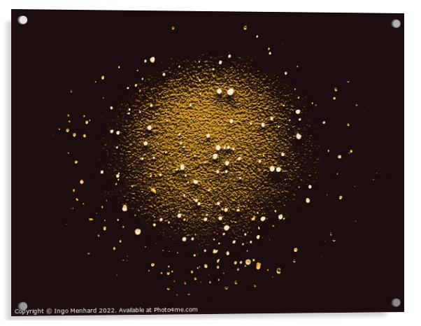 A sun with stars Acrylic by Ingo Menhard