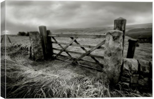 Peak Gate Canvas Print by Reg Atkinson