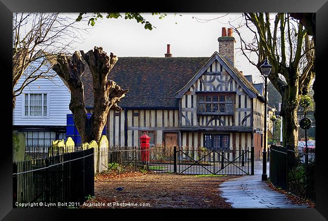 The Walthamstow Ancient House Framed Print by Lynn Bolt