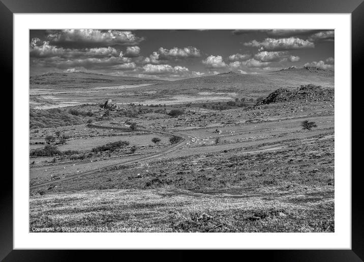 The Rugged Beauty of Dartmoor Framed Mounted Print by Roger Mechan