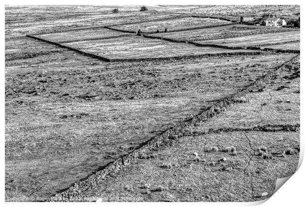 Solitude on Dartmoor Print by Roger Mechan
