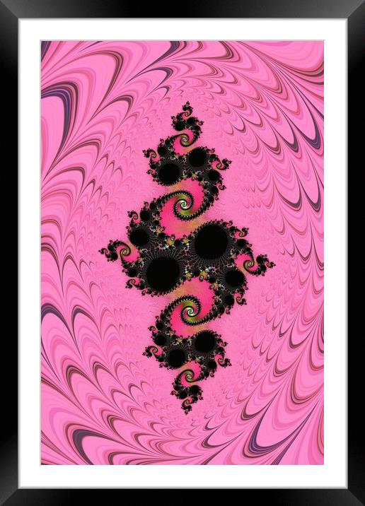Pink Wonder Framed Mounted Print by Vickie Fiveash