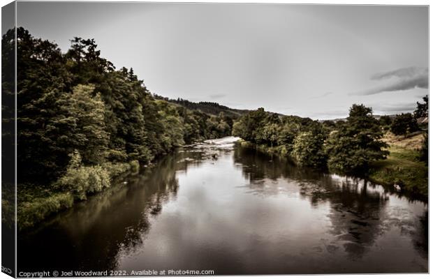 The River Wye Canvas Print by Joel Woodward