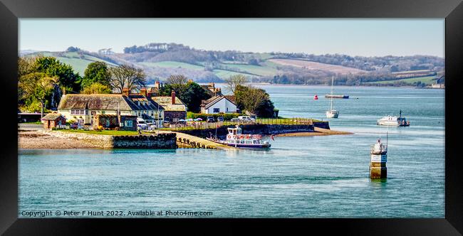Cremyll Cornwall Framed Print by Peter F Hunt
