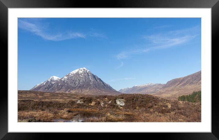 Buachaille Etive Mòr Framed Mounted Print by Kevin Winter